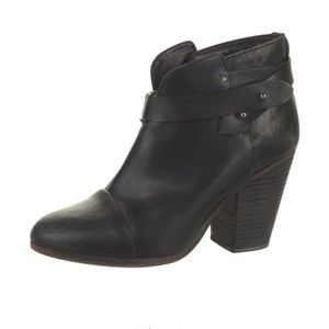 Rag & Bone Black Booties